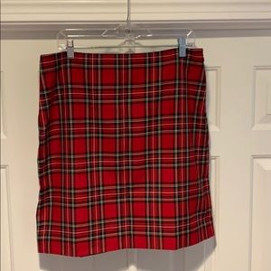 Talbot’s Tartan Plaid Pencil Skirt